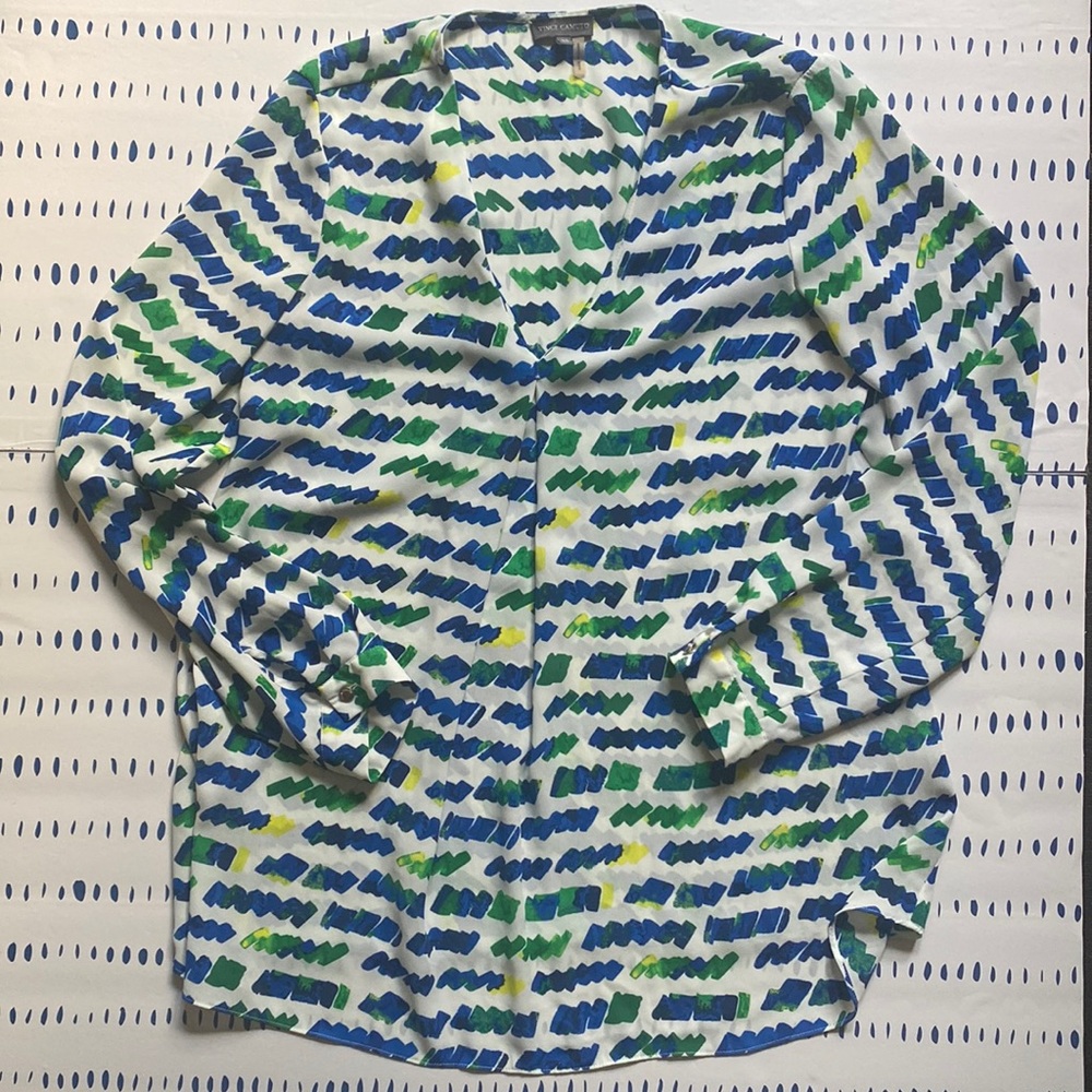 Vince Camuto Colorful Blouse